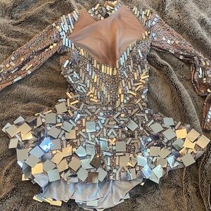 Stunning Sequin and Mirror Embellished rDress